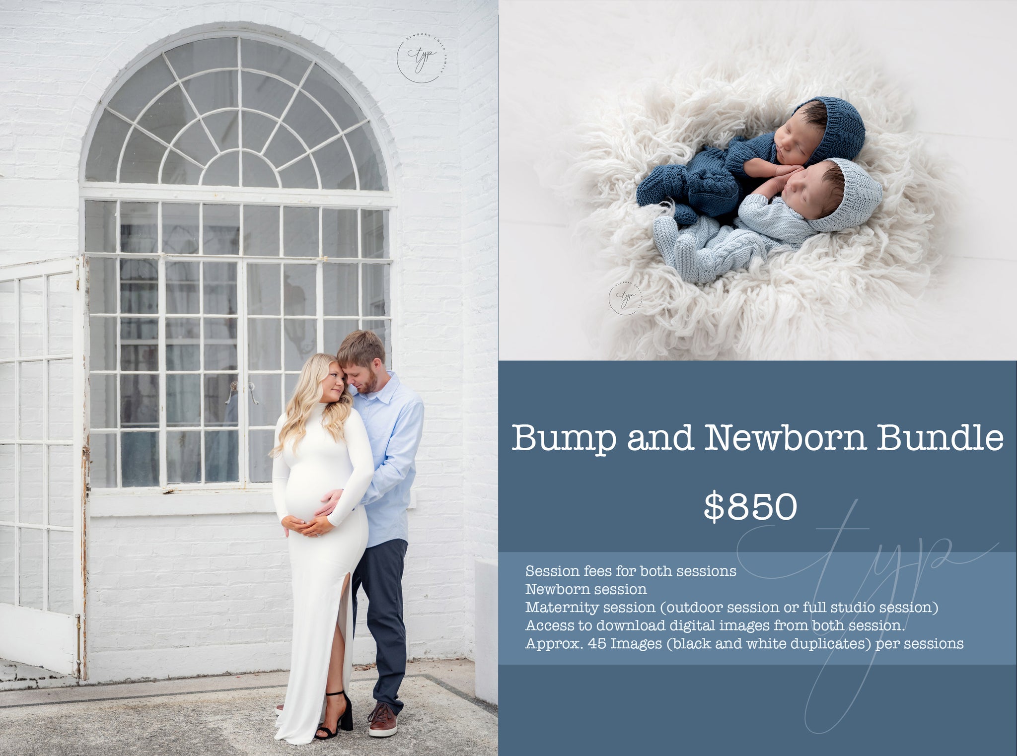 Bump and Newborn Bundle